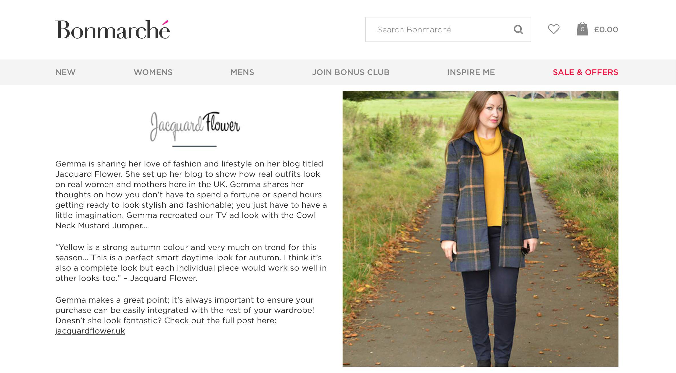 Owning The Day At Bonmarche - UK fashion brand blogger