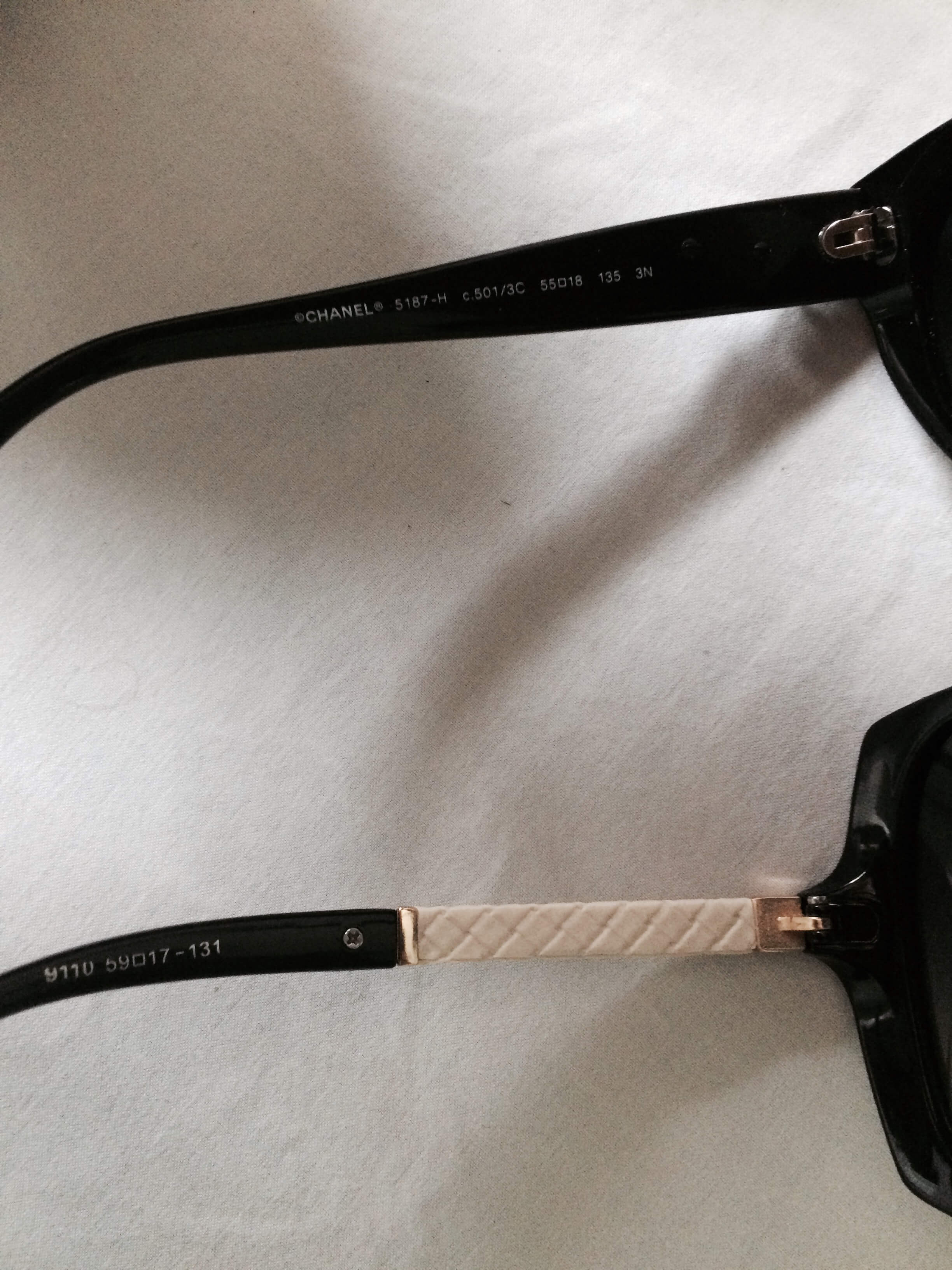 Chanel sunglasses real vs fake review. How to spot counterfeit Chanel  eyewear 