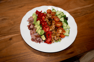 cajun chicken cobb salad dinner