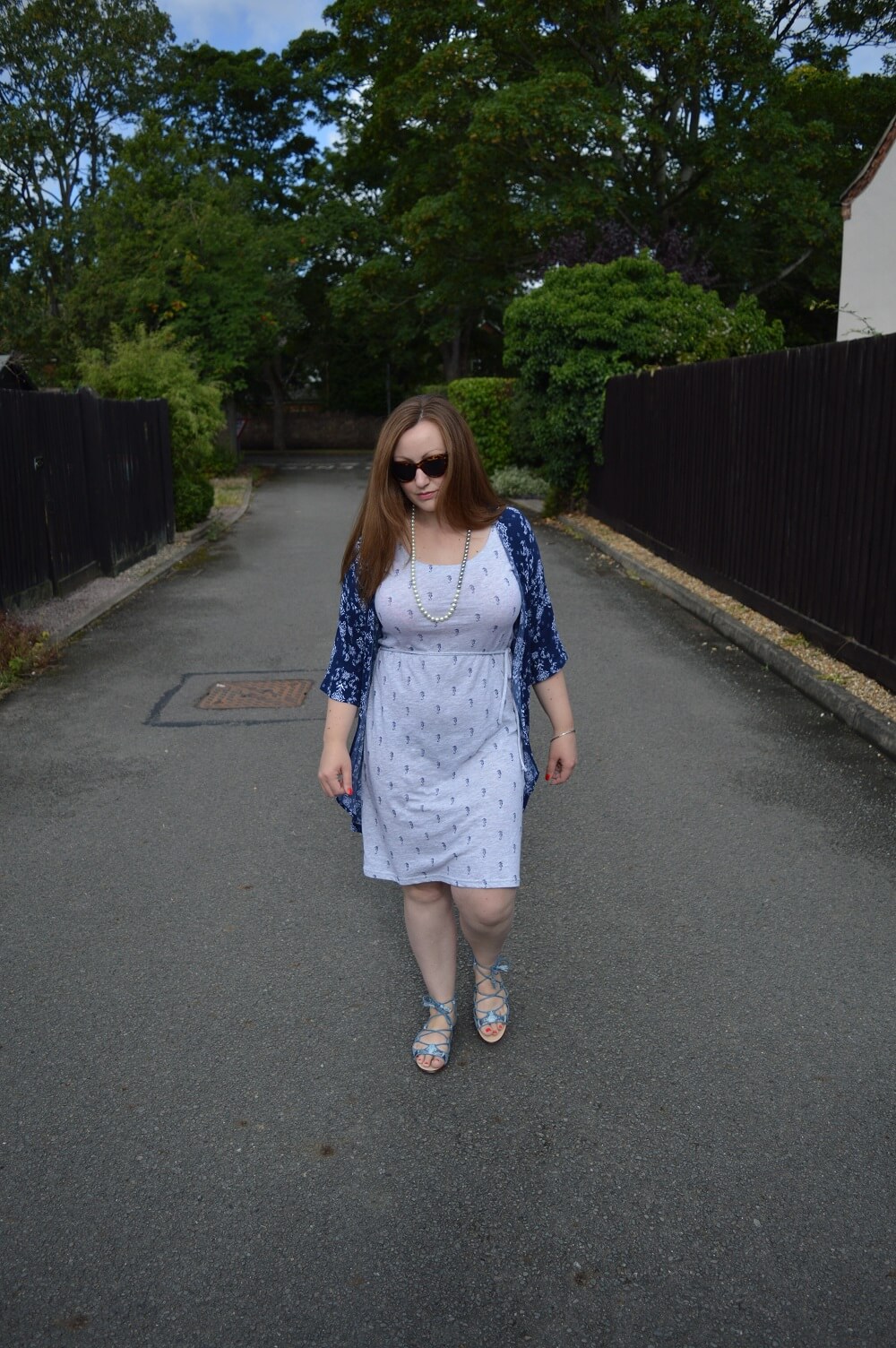 Joules Seahorse Printed Dress