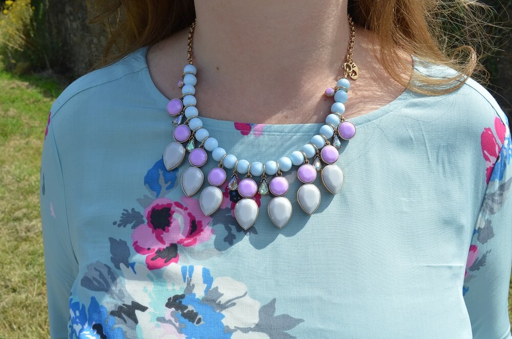 joules statement bead necklace