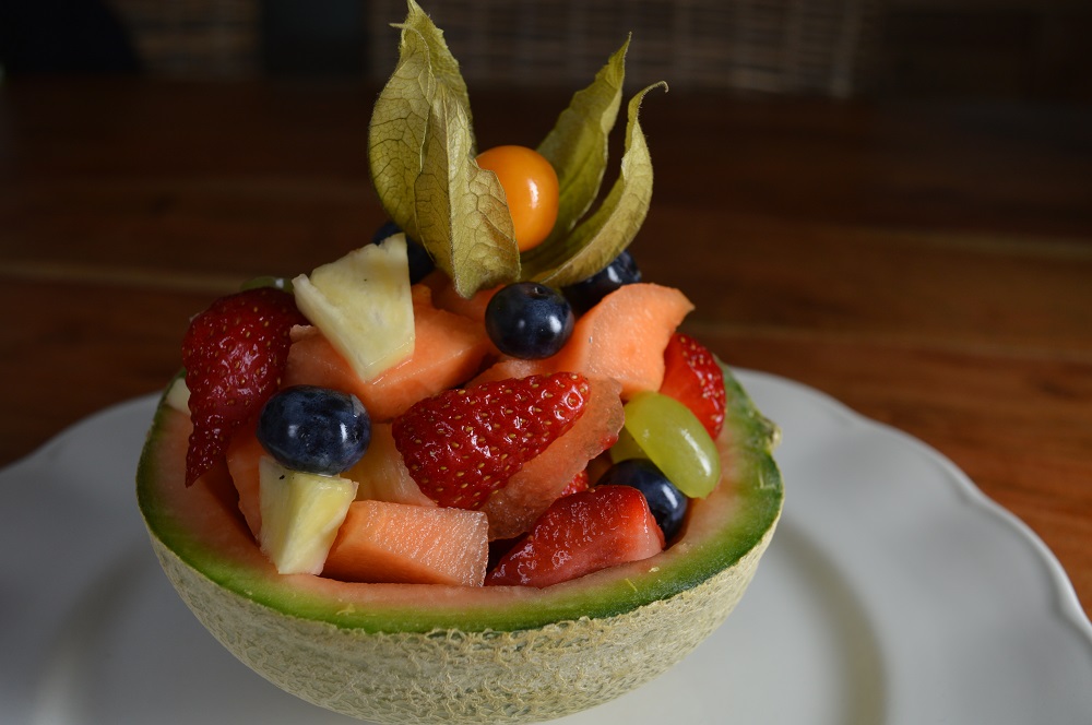 Melon Bowl Fruit Salad