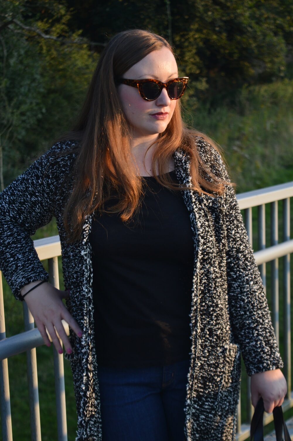 The Coatigan Zara Frayed Edge Coat JacquardFlower