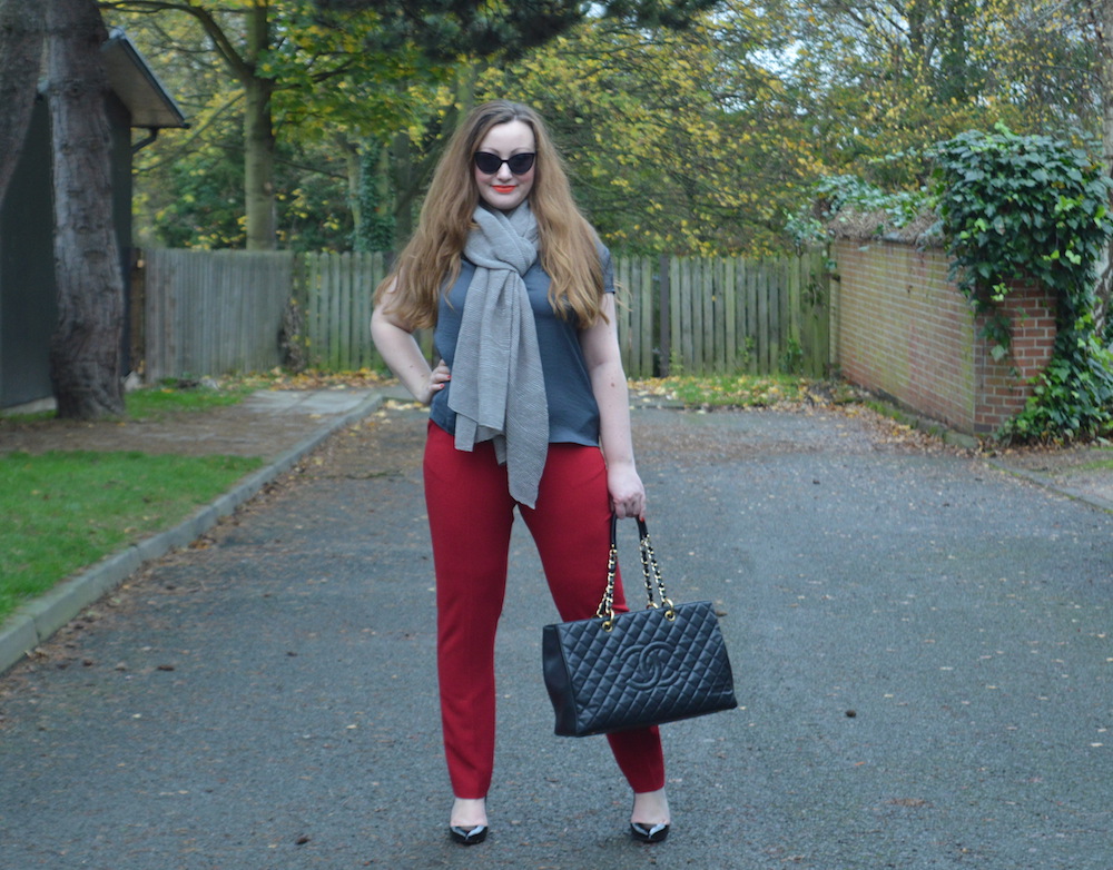Red Trousers Outfit