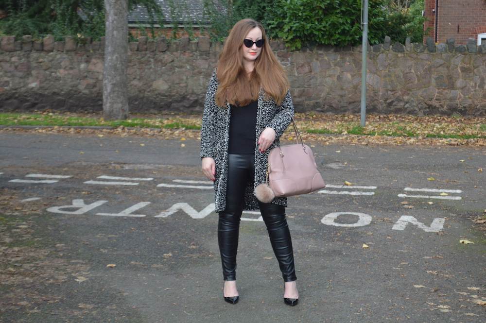 H&M leather Trousers