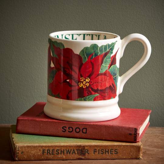 Emma Bridgewater Poinsettia Mug