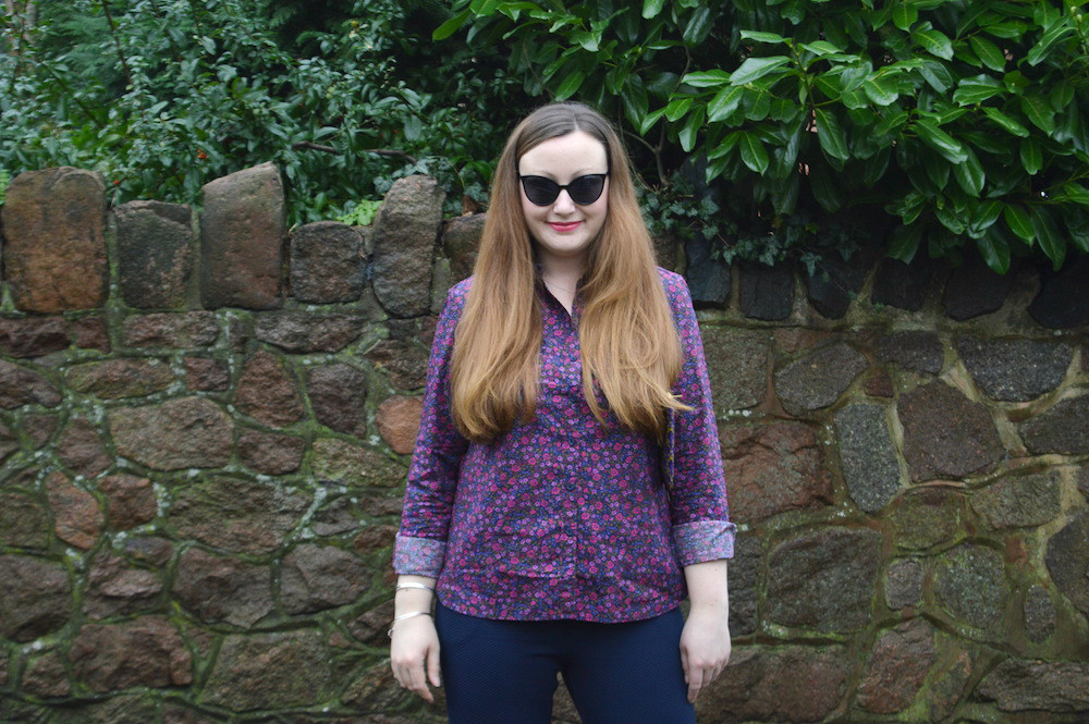 Joules Floral Shirt Outfit