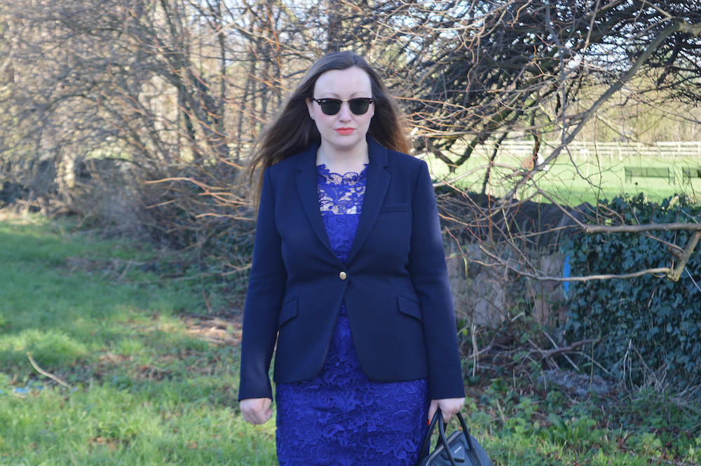 Navy and Cobalt outfit