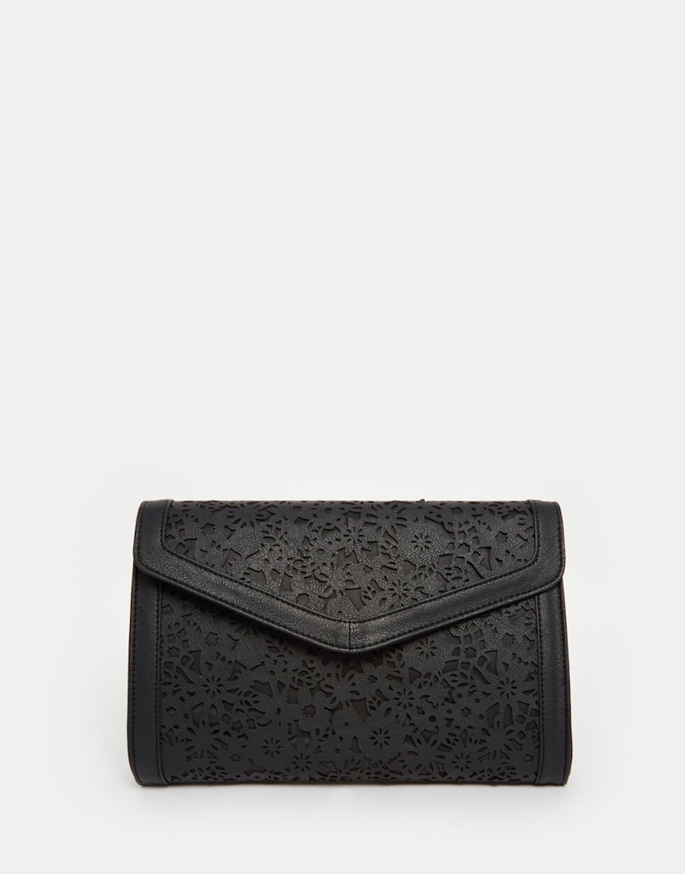 Asos Envelope Clutch With Cut Out