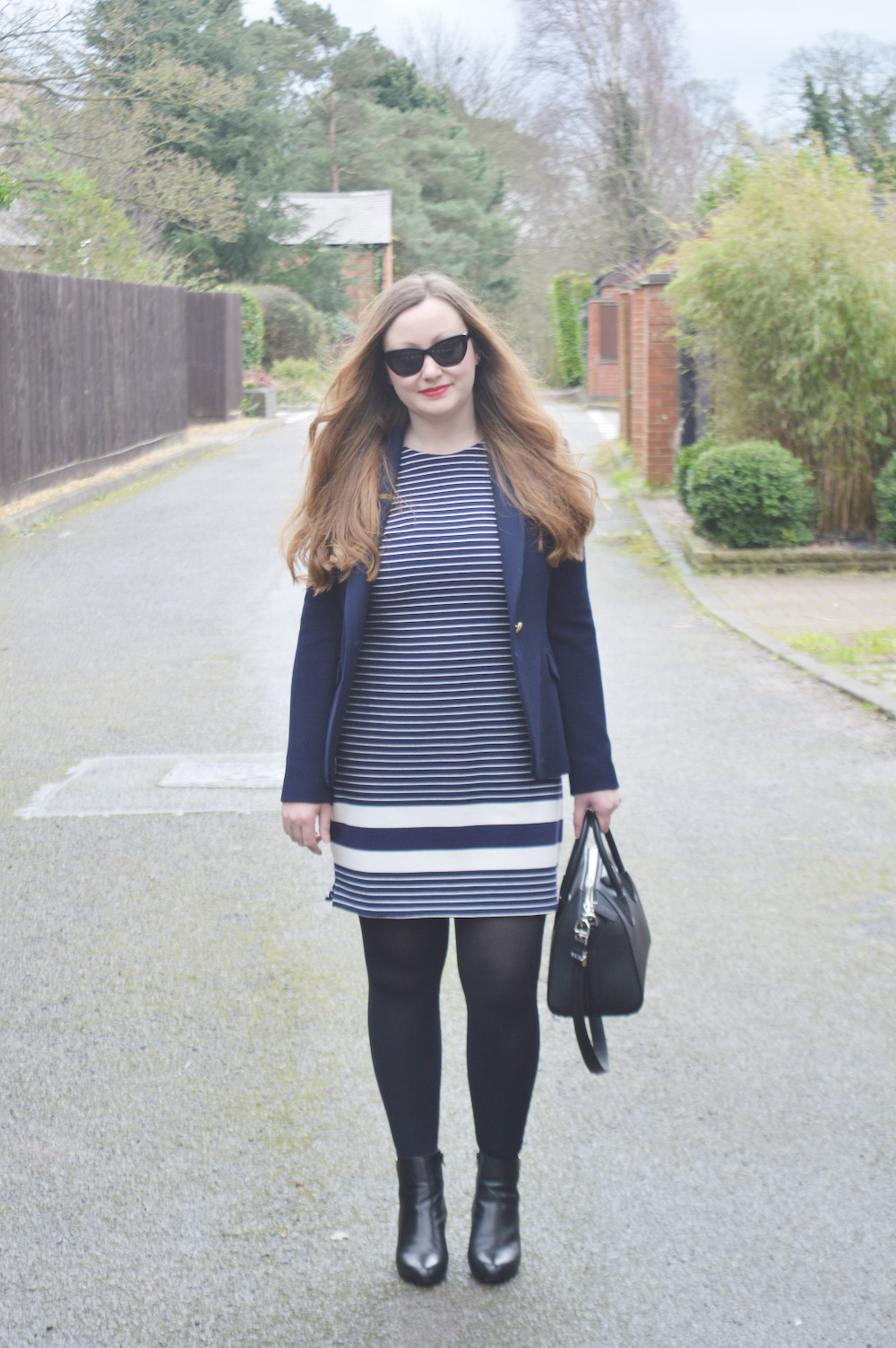 Joules striped dress