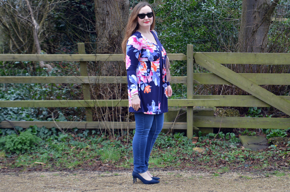 Joules Lizzie Floral Print Tunic