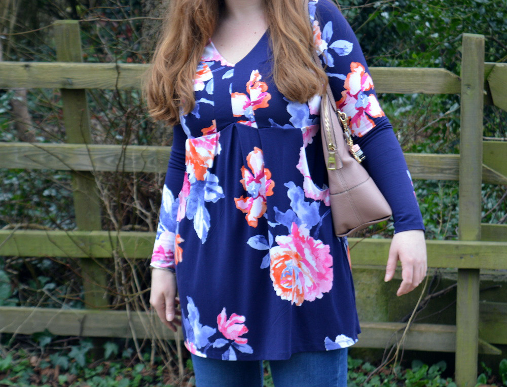 Joules Floral Printed Tunic Dress