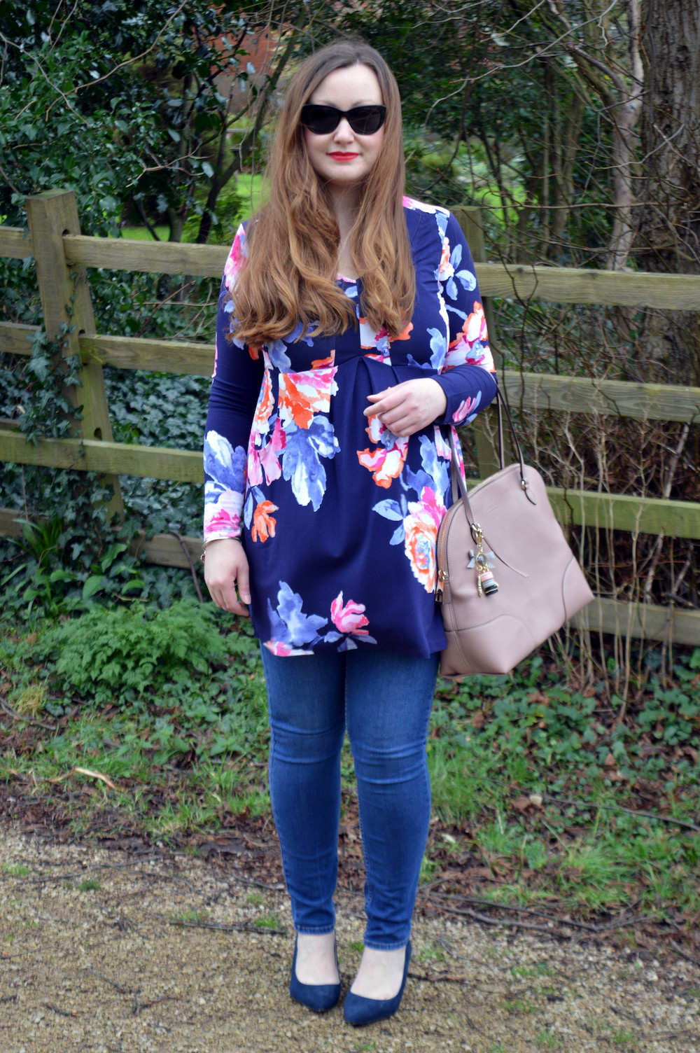 Joules Lizzie Jersey Tunic Outfit