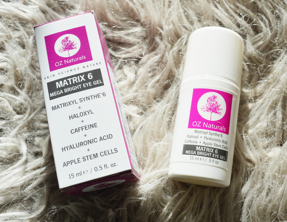 Oz Organics Matrix 6 Mega Bright Eye Gel Review