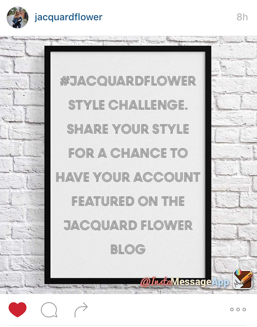 #jacquardflower Instagram Style Challenge
