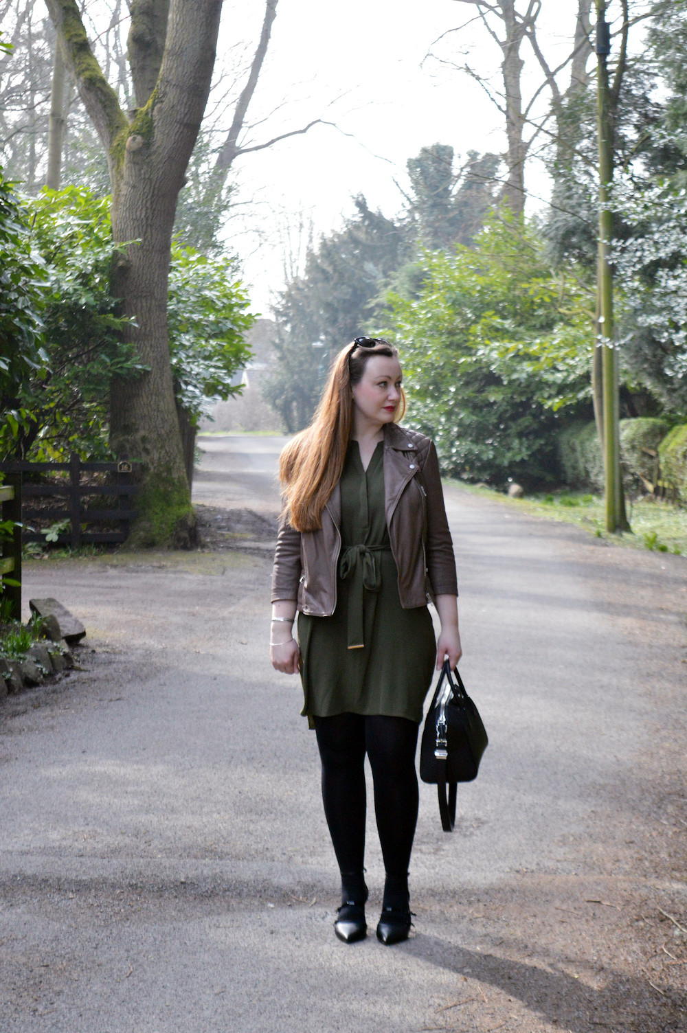 Shirt discount dress ootd