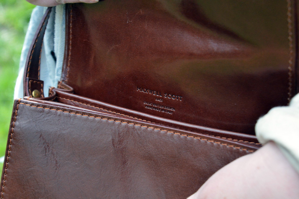 Maxwell Scott Luxury Leather Handbag
