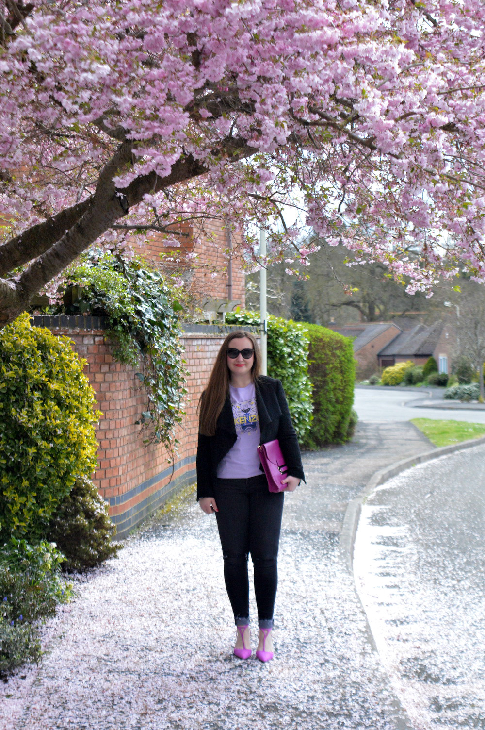 Blossom tree outfit post