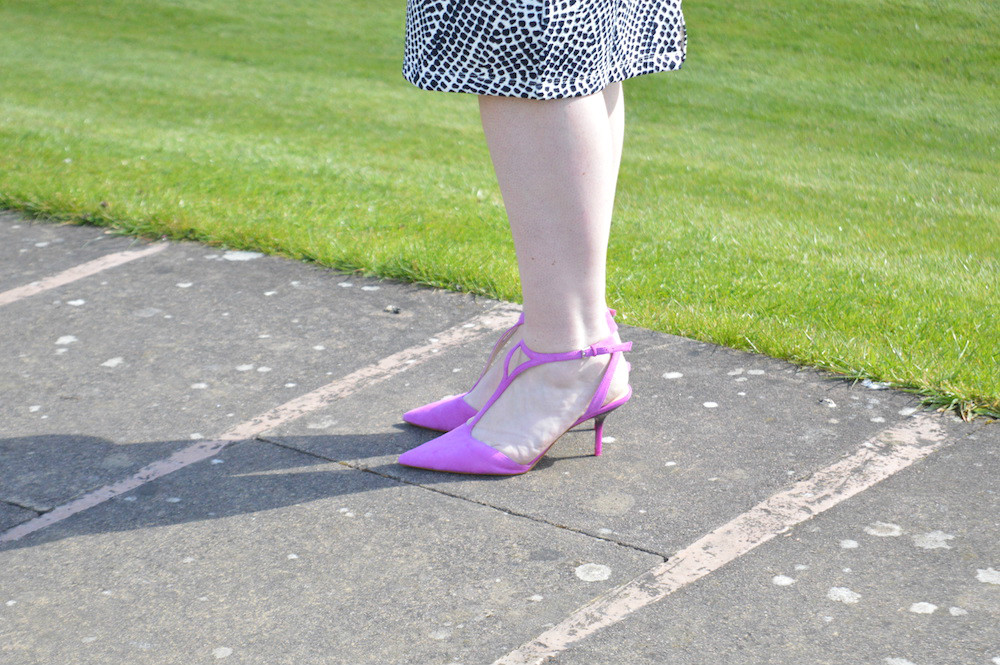 Zara ombre heel shoes