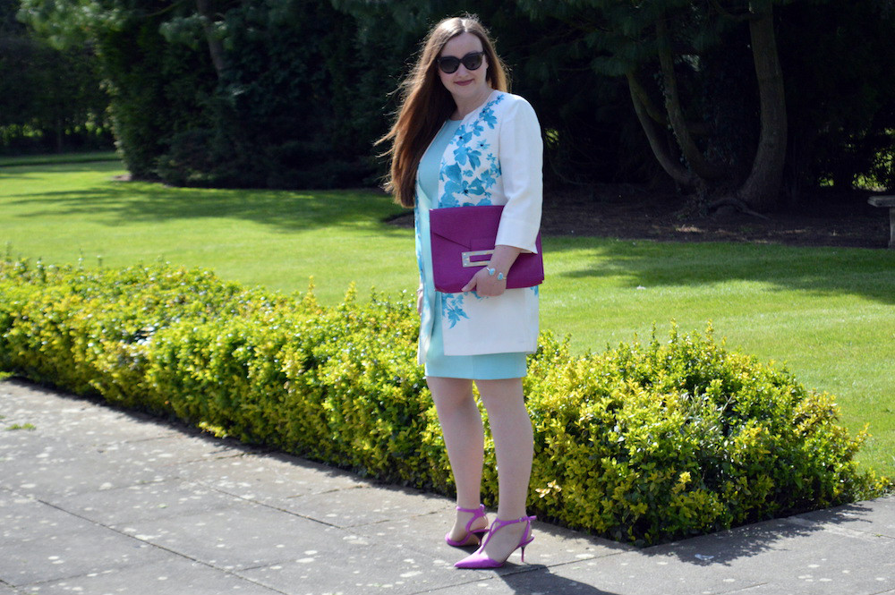 Spring wedding outfit ideas with Jacques Vert JacquardFlower