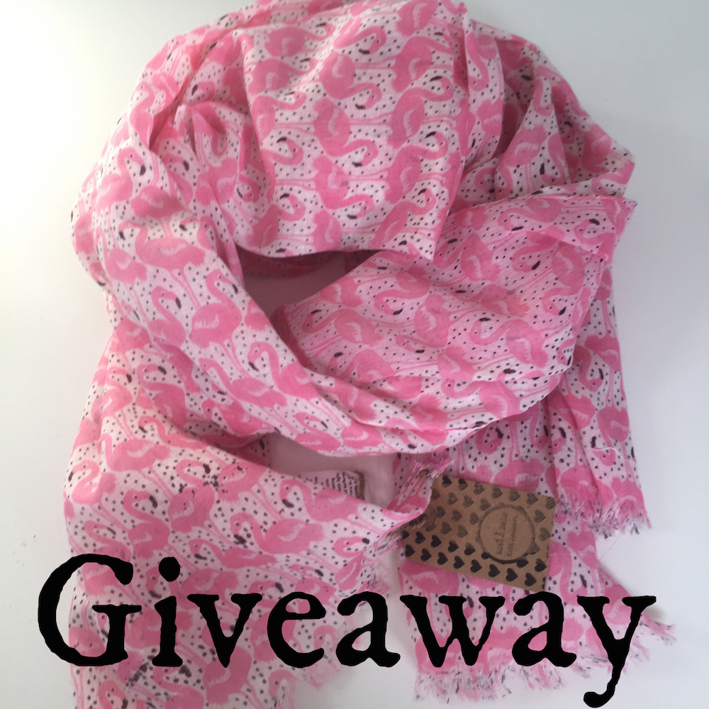 Pink Flamingo Scarf