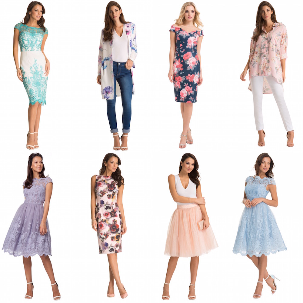 Spring 2016 floral dresses