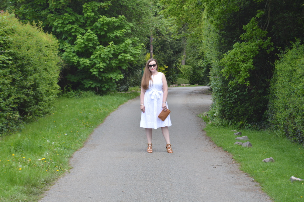 White Summer dress outfit