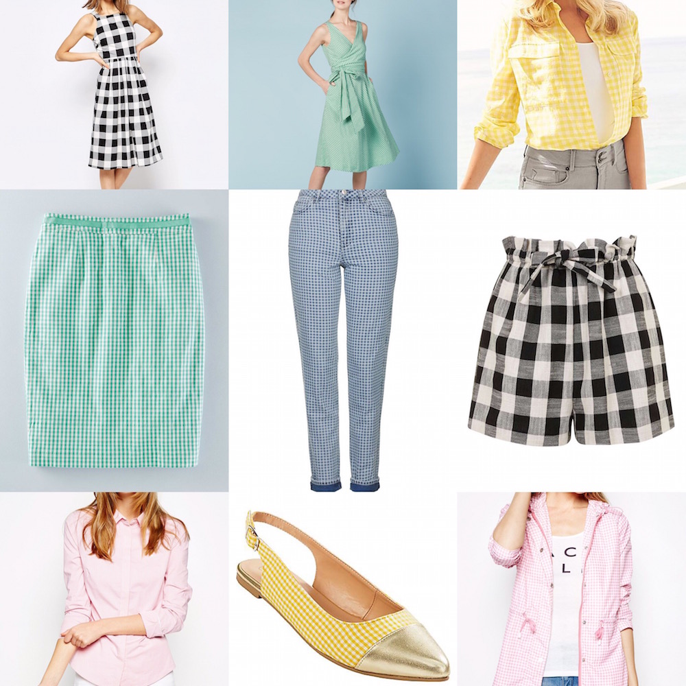 The gingham trend wishlist