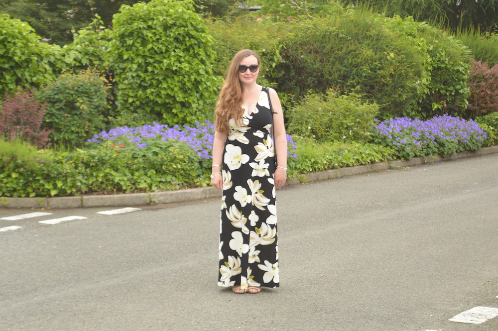 Parisian Wrap Front Maxi Dress