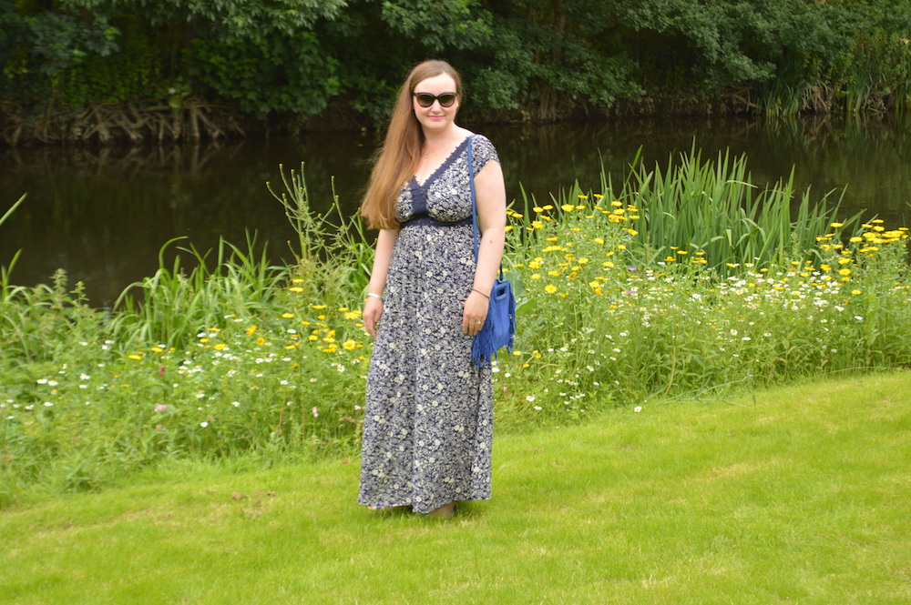 M&S Floral maxi dress