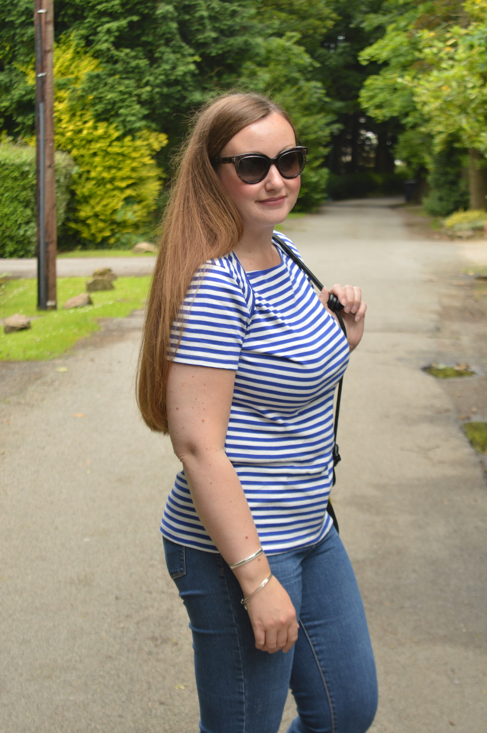 Petit bateau vogue inspired outfit