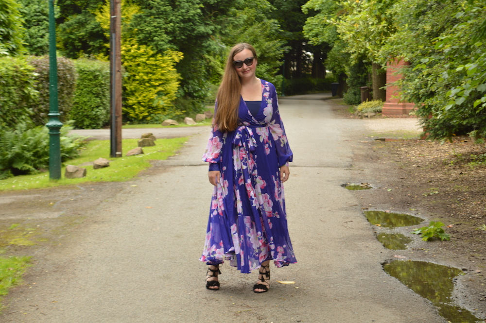 Rosegal maxi dress blogger