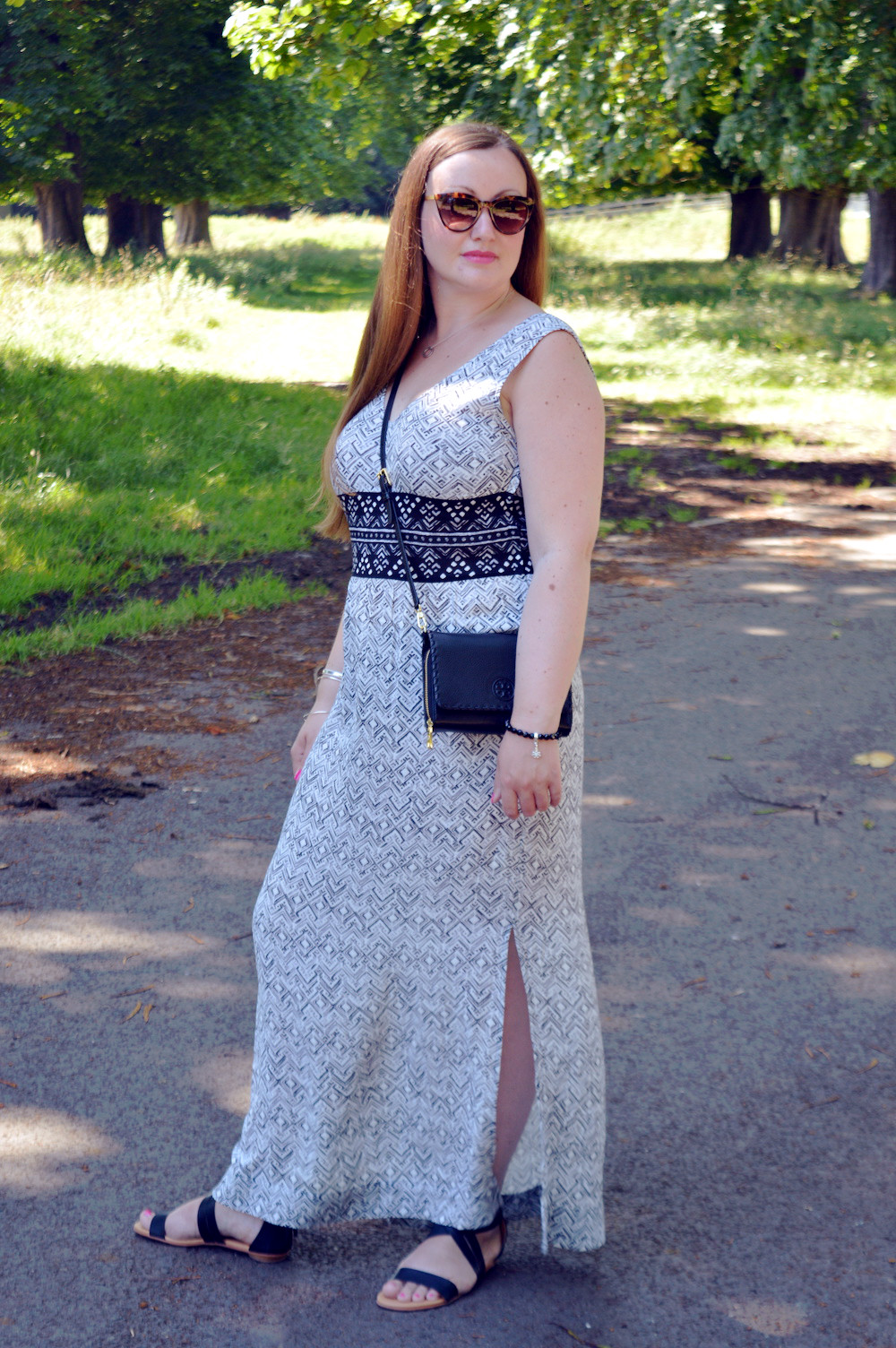 Light and airy maxi dress holiday style