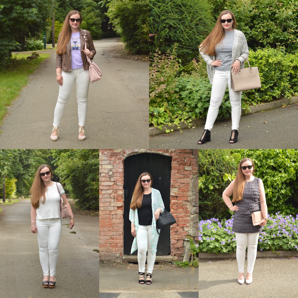 White jeans outfit ideas