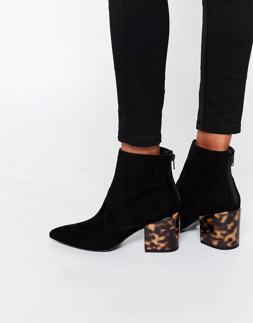 ASOS reach pointed ankle boots
