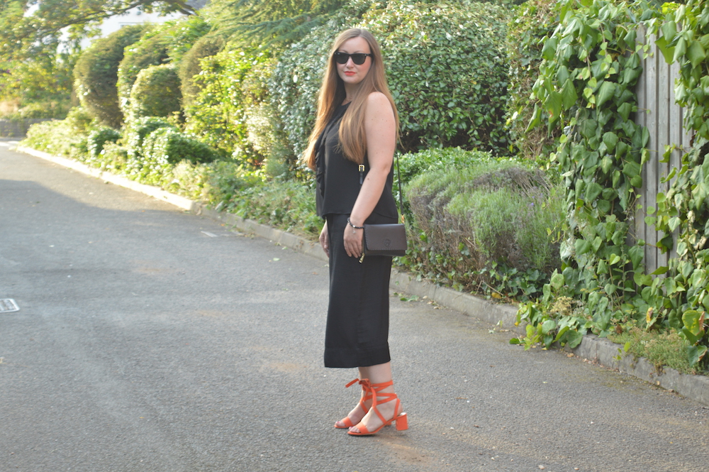 Black Culottes outfit