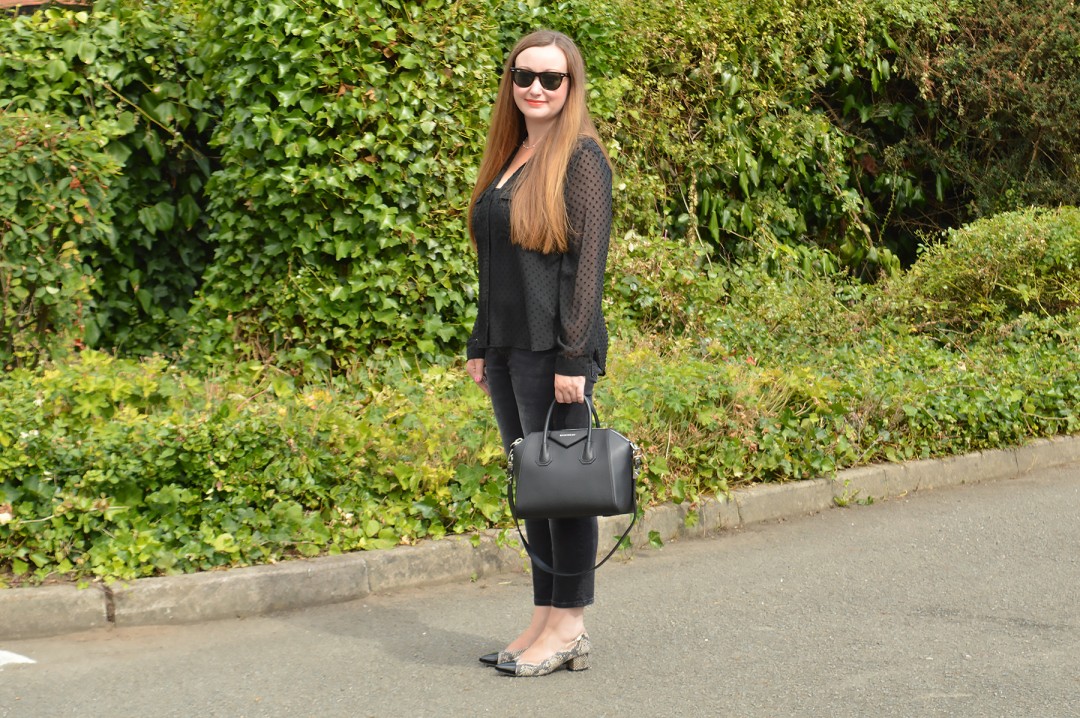 All Black Zara Outfit