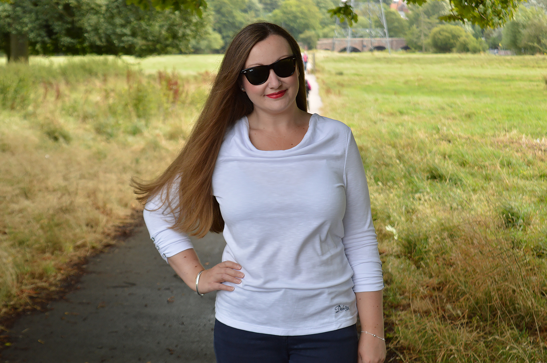 The ultimate white tee from Dubarry
