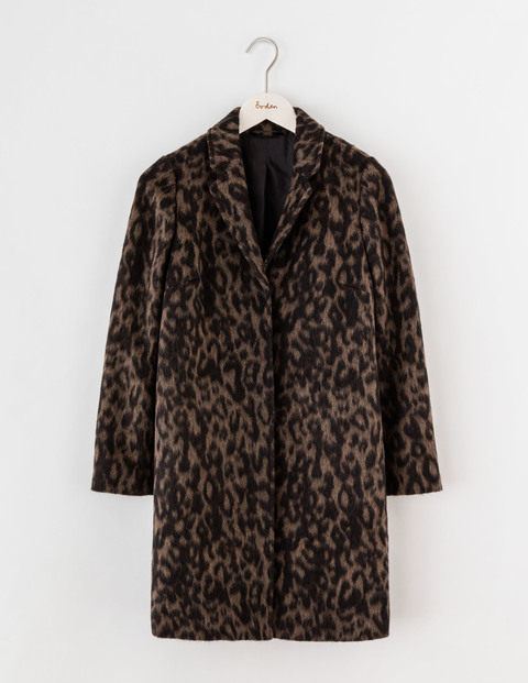 Boden Sally Leopard Coat