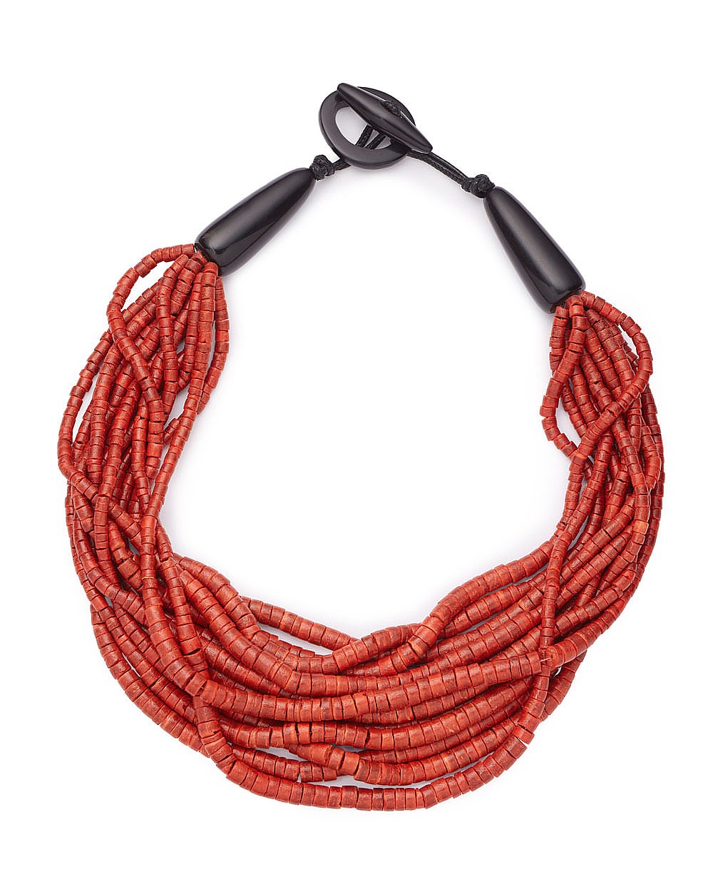 EAST Layered Bead Necklace