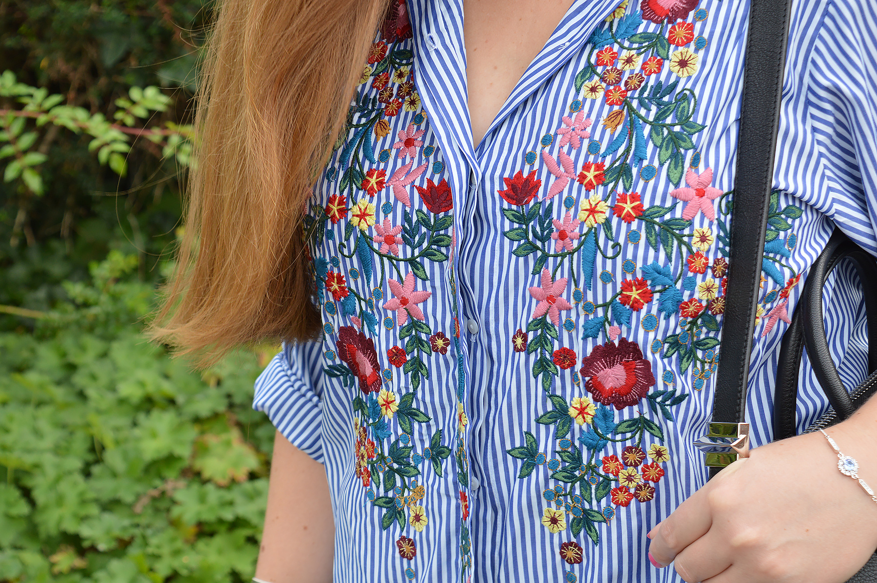 Zara Embroidered blouse