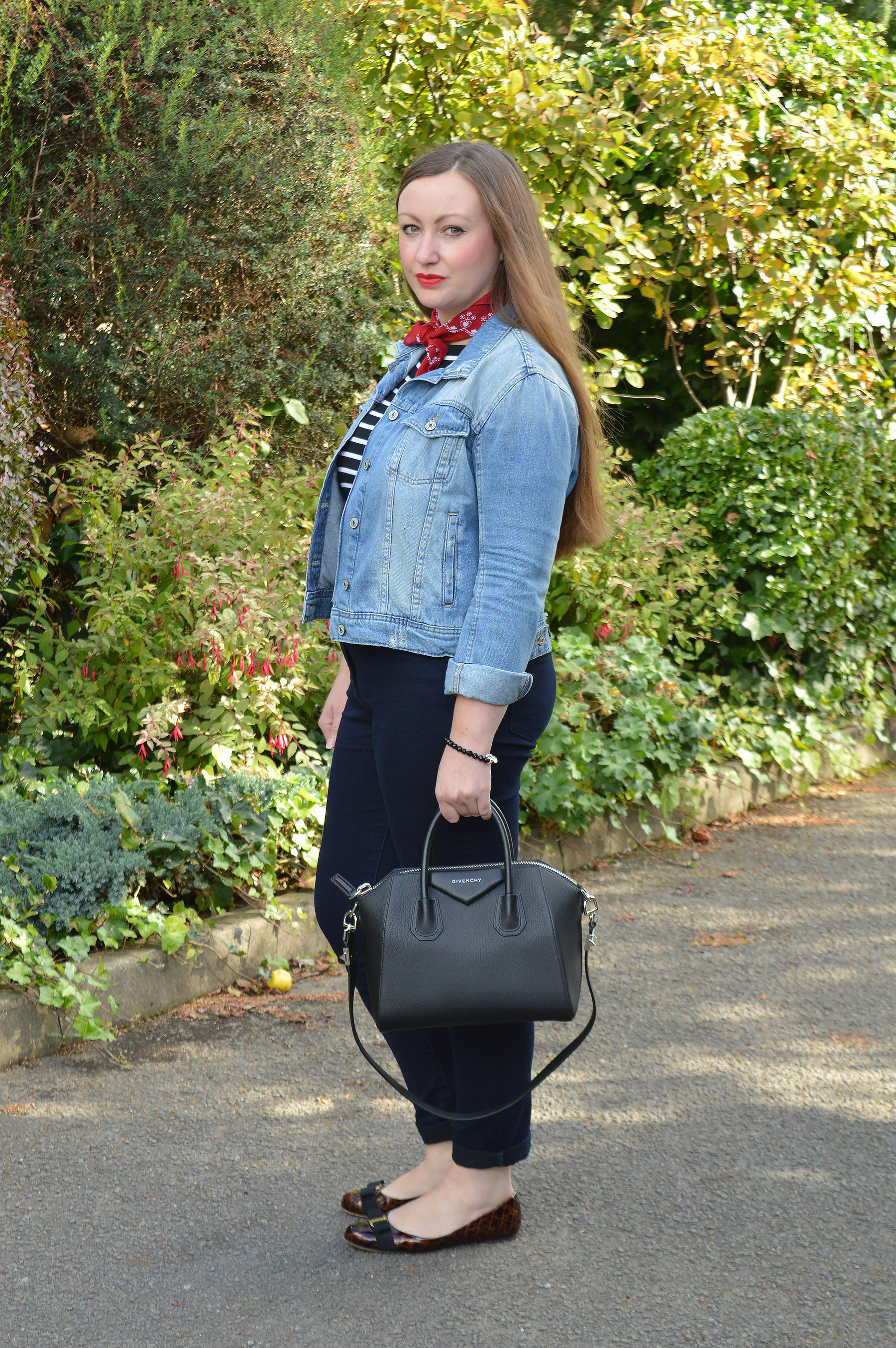 Zara outfit with givenchy antigona handbag