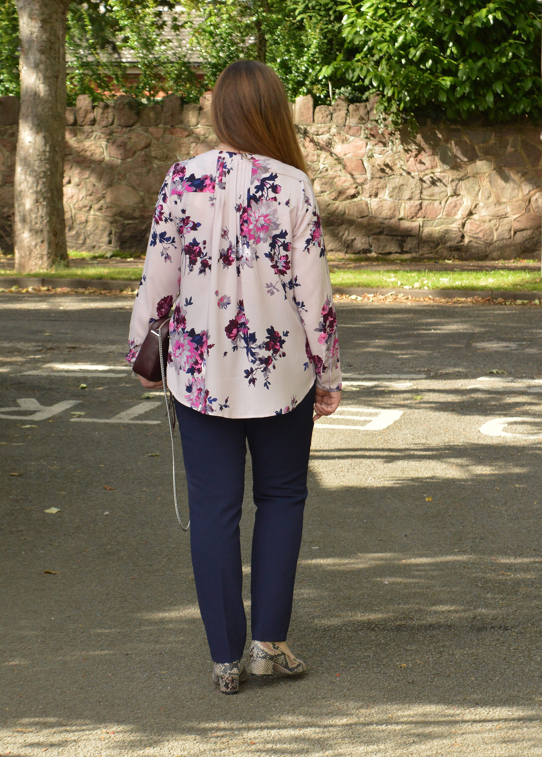 Joules Floral Printed blouse