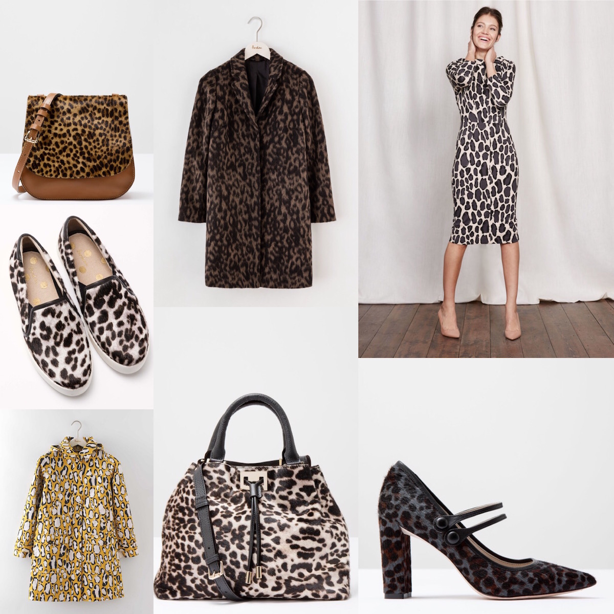 boden leopard print dress