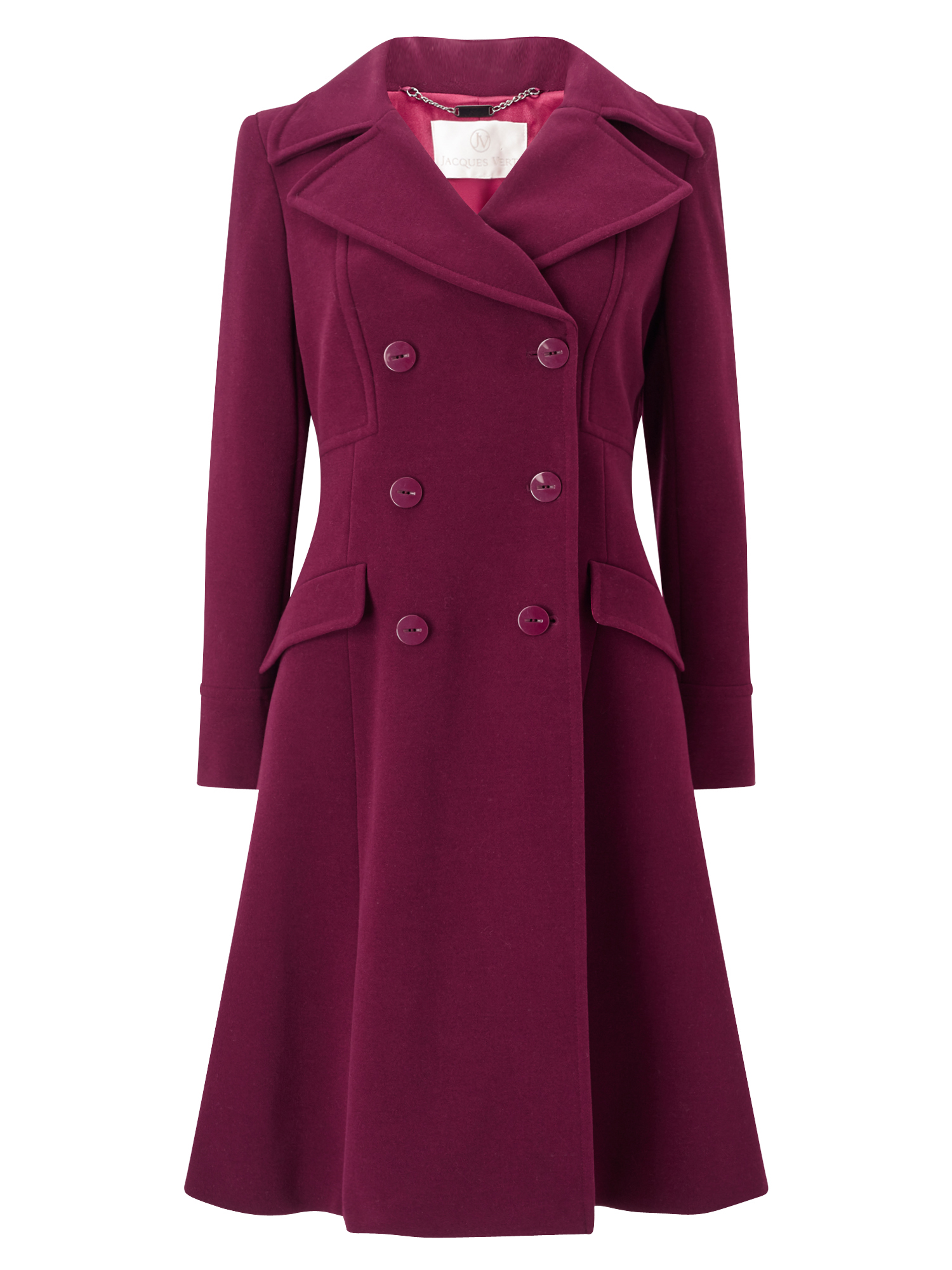 Jacques Vert Fit And Flare Coat