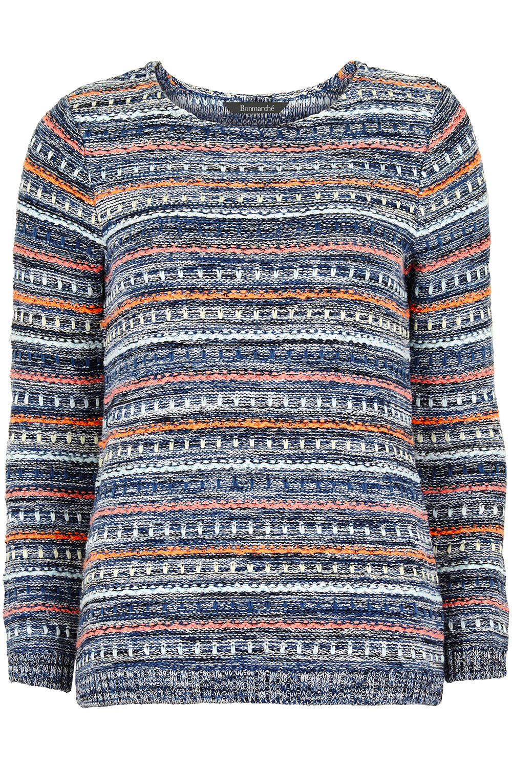 Bonmarche Textured Stripe Knit