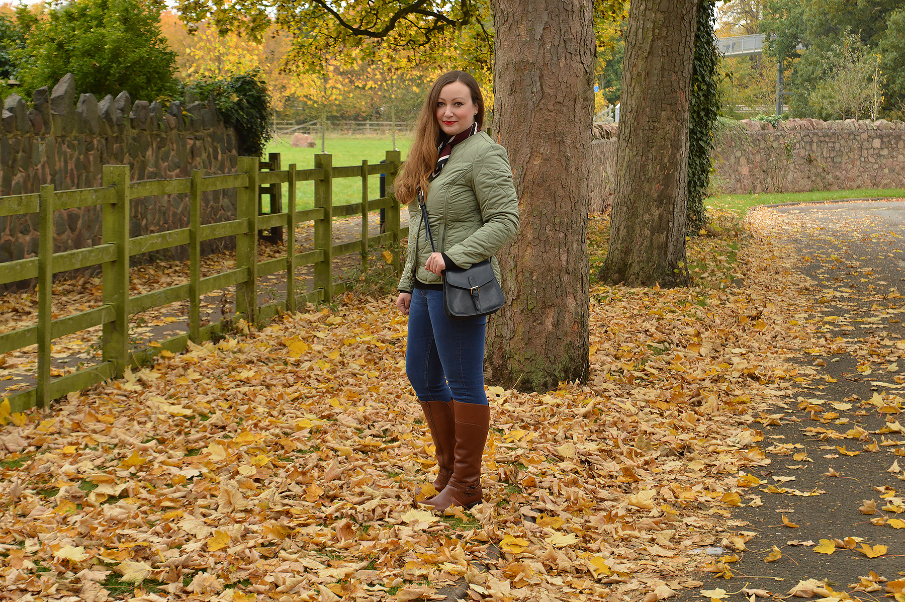 Joules Puffer Coat Outfit