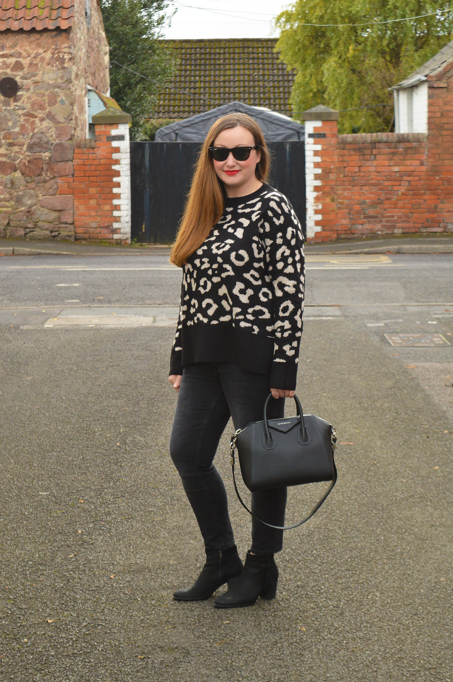 Zara Leopard Print Jumper Outfit 