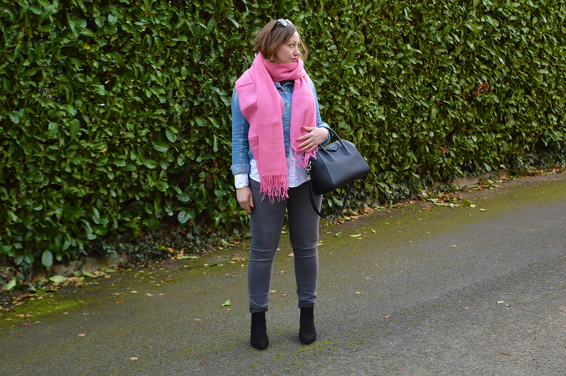 Pink Blanket scarf