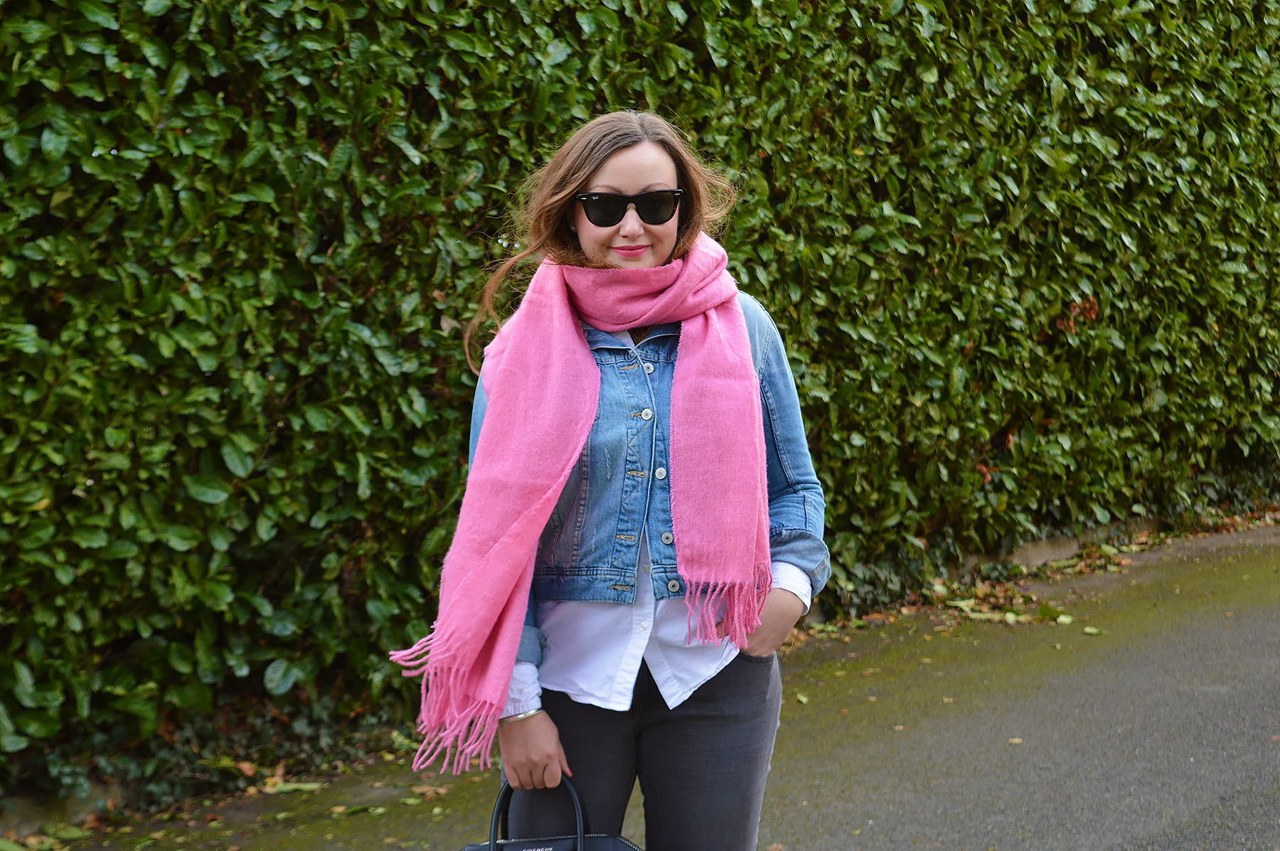 Candy Pink scarf